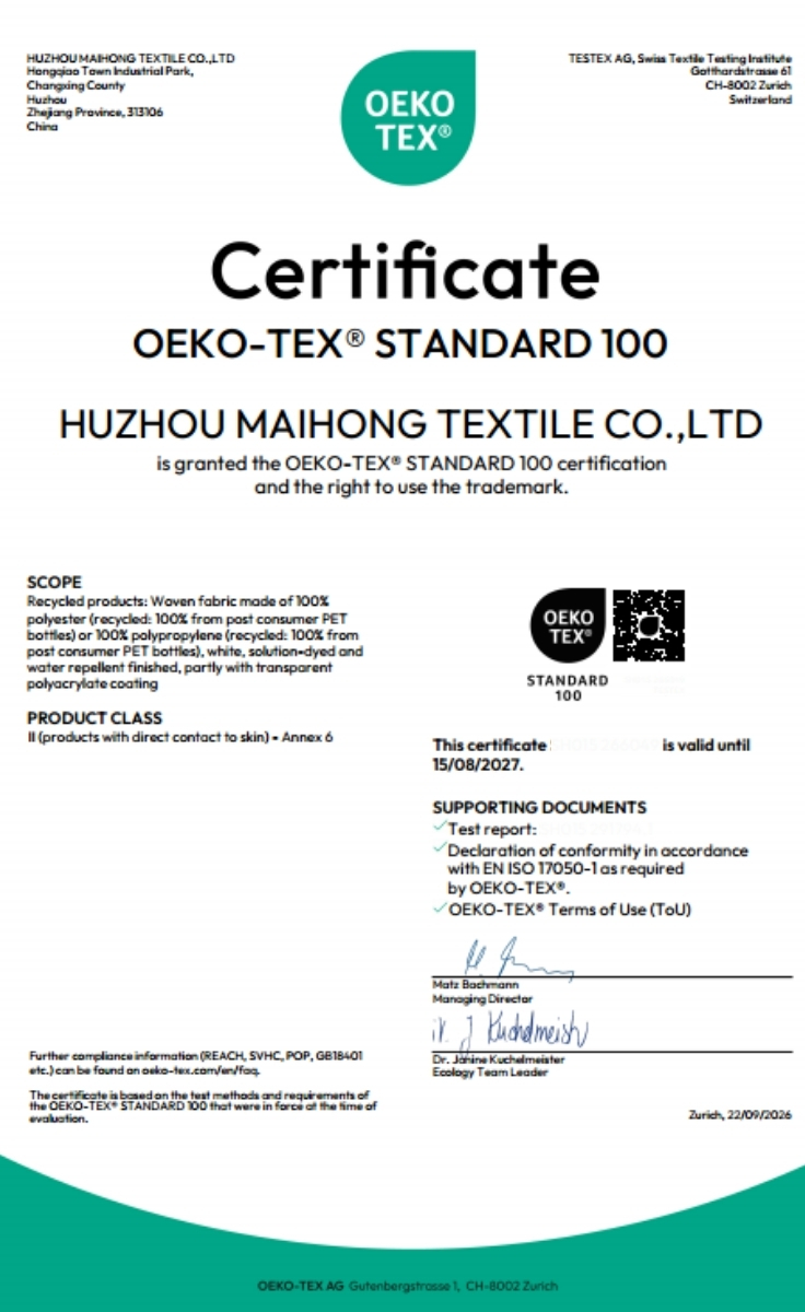 What's the Difference OEKO-TEX vs REACH vs GRS vs PFAS-Free?